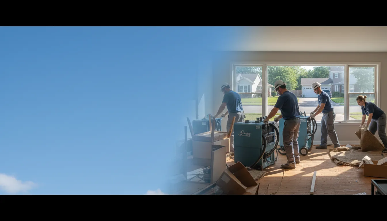 Flood Restoration in Town Creek, AL near me
